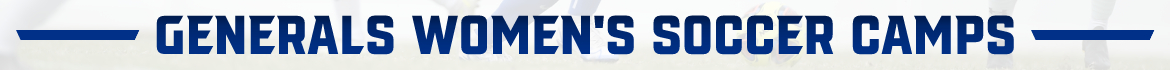 Generals Women's Soccer Camps